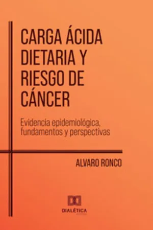 Carga Ácida Dietaria y Riesgo de Cáncer