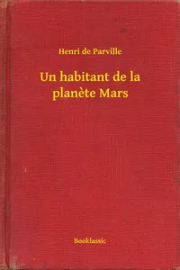 Un habitant de la planete Mars_cover