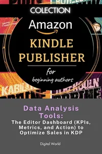 Data Analysis Tools - The Editor Dashboard to Optimize Sales in KDP_cover
