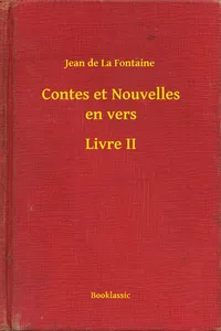 Contes et Nouvelles en vers - Livre II_cover