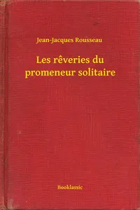 Les rêveries du promeneur solitaire_cover