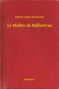 Le Maître de Ballantrae_cover