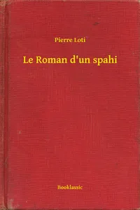 Le Roman d'un spahi_cover