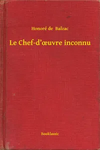 Le Chef-d'ouvre inconnu_cover