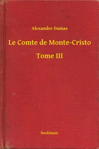 Le Comte de Monte-Cristo - Tome III_cover