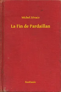 La Fin de Pardaillan_cover