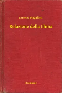 Relazione della China_cover