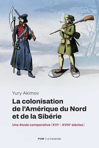 La colonisation de l'Amérique du Nord et de la Sibérie_cover
