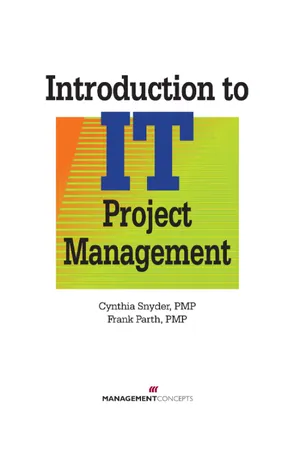 Introduction to IT Project Management