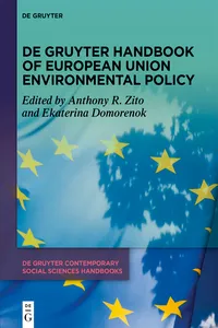 De Gruyter Handbook of European Union Environmental Policy_cover