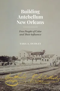 Building Antebellum New Orleans_cover