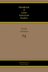 Handbook of Latin American Studies, Vol. 75_cover
