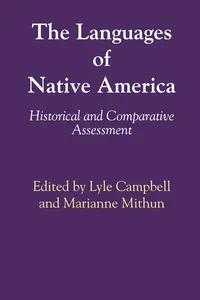The Languages of Native America_cover