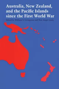 Australia, New Zealand, and the Pacific Islands since the First World War_cover