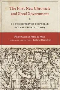The First New Chronicle and Good Government_cover