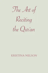 The Art of Reciting the Qur'an_cover