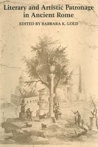 Literary and Artistic Patronage in Ancient Rome_cover