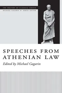 Speeches from Athenian Law_cover