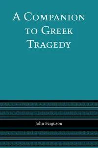 A Companion to Greek Tragedy_cover
