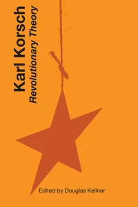 Karl Korsch_cover