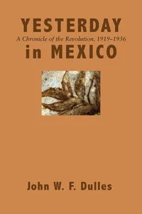 Yesterday in Mexico_cover