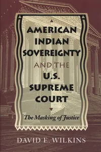 American Indian Sovereignty and the U.S. Supreme Court_cover