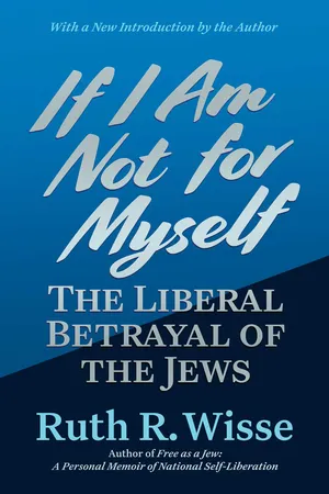 If I Am Not for Myself
