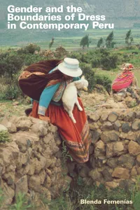 Gender and the Boundaries of Dress in Contemporary Peru_cover