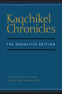Kaqchikel Chronicles_cover