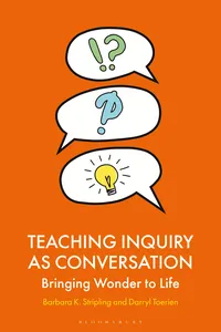 Teaching Inquiry as Conversation_cover
