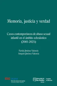 Memoria, justicia y verdad_cover