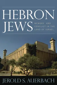 Hebron Jews_cover