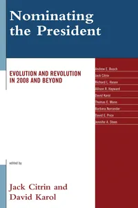 Nominating the President_cover