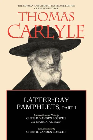 Latter-Day Pamphlets, Part I