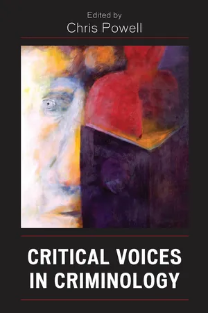 Critical Voices in Criminology