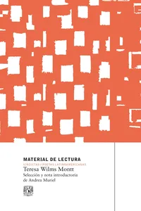 Teresa Wilms Montt. Material de lectura_cover