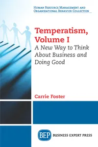 Temperatism, Volume I_cover