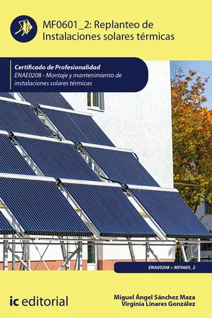 Replanteo de Instalaciones solares térmicas. ENAE020