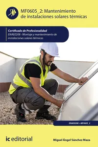Mantenimiento de instalaciones solares térmicas. ENAE0208_cover