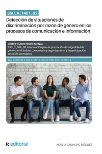 SSC_A_1401_02. Detección de situaciones de discriminación por razón de género en los procesos de comunicación e información_cover