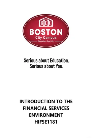 [PDF] Introduction to the Financial Services Environment by Andre van ...