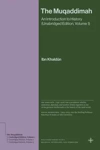 The Muqaddimah_cover