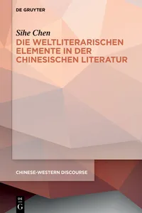 Die weltliterarischen Elemente in der chinesischen Literatur_cover