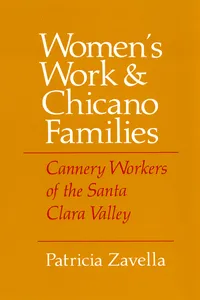 Women's Work and Chicano Families_cover