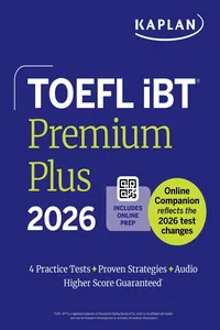 TOEFL iBT Premium Plus 2026_cover