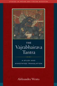 The Vajrabhairava Tantra_cover
