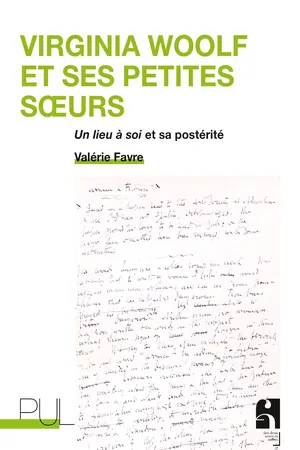 Virginia Woolf et ses petites sœurs