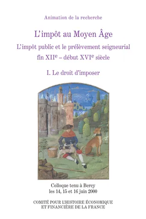 L’impôt au Moyen Âge