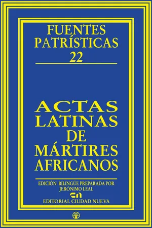 Actas latinas de mártires africanos