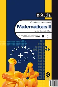 Cuaderno de trabajo. Matemáticas II #1_cover